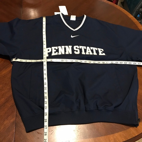 Nike Classic Wind Shirt Penn State Blue White L - Picture 3 of 5